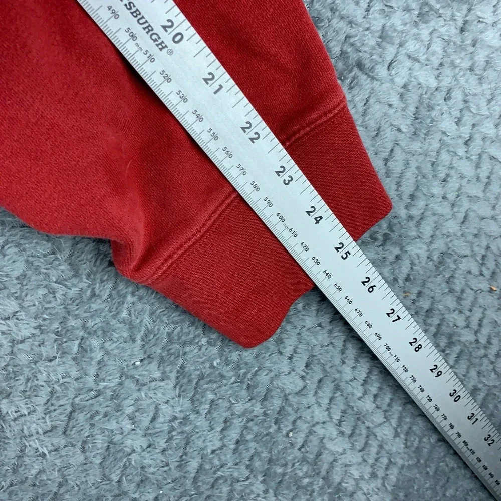 The North‎ Face Hoodie Men's 2XL XXL Red Half Dome Pullover Outdoors Soft